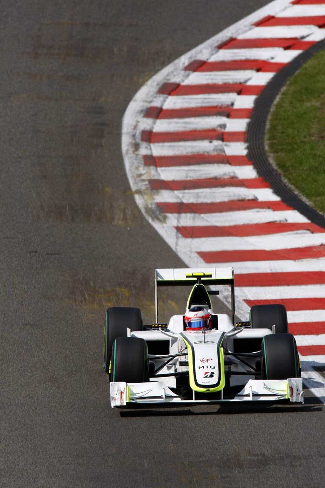 Grand Prix Belgii 2009: dwie gwiazdy wyścigu - Raikkonen i Fisichella (fotogaleria)