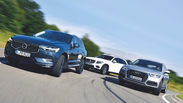 Nowe Volvo XC60 vs nowe Audi Q5 i Mercedes GLC - który SUV będzie lepszym wyborem?