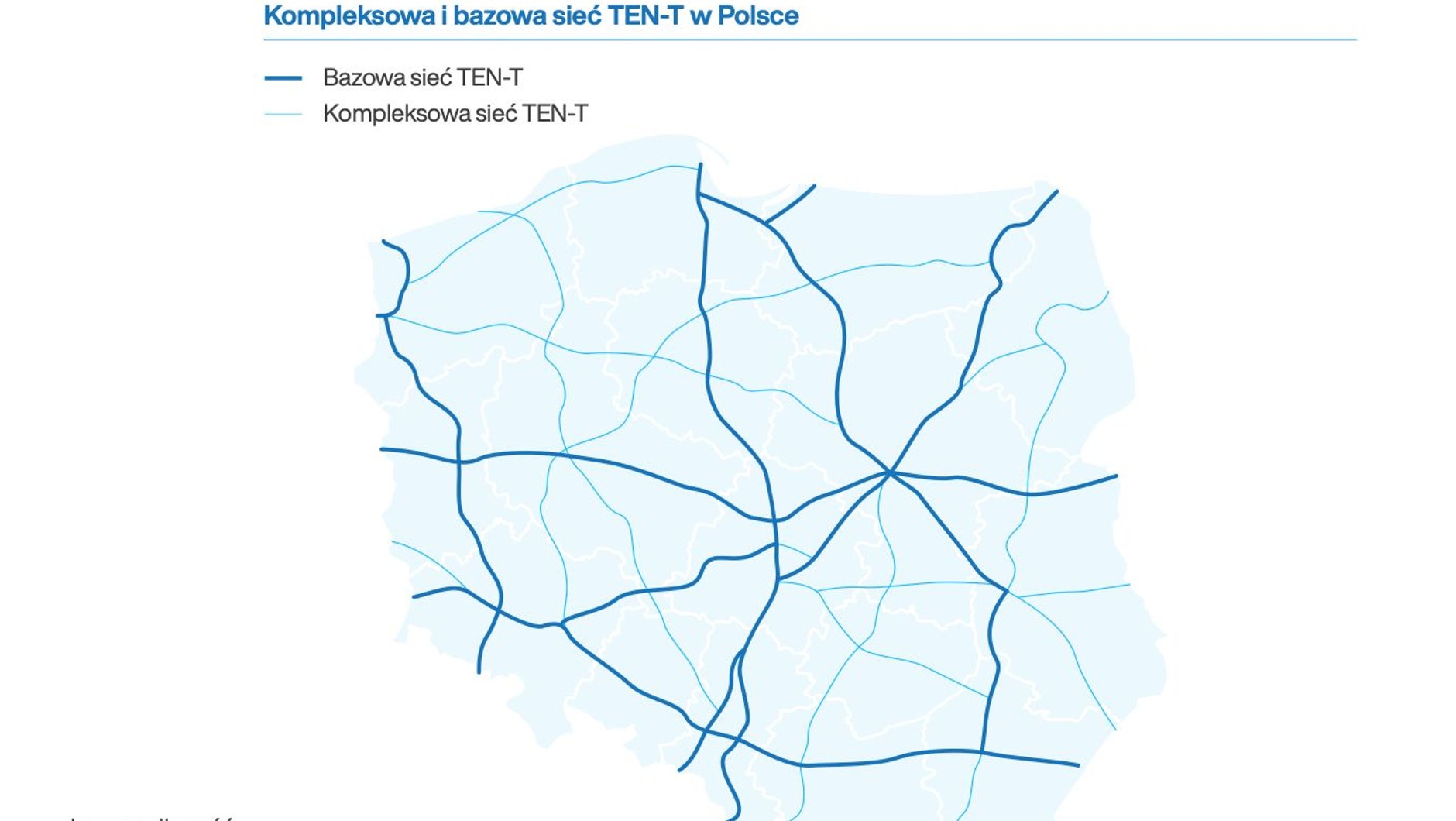 Sieć dróg TEN-T w Polsce