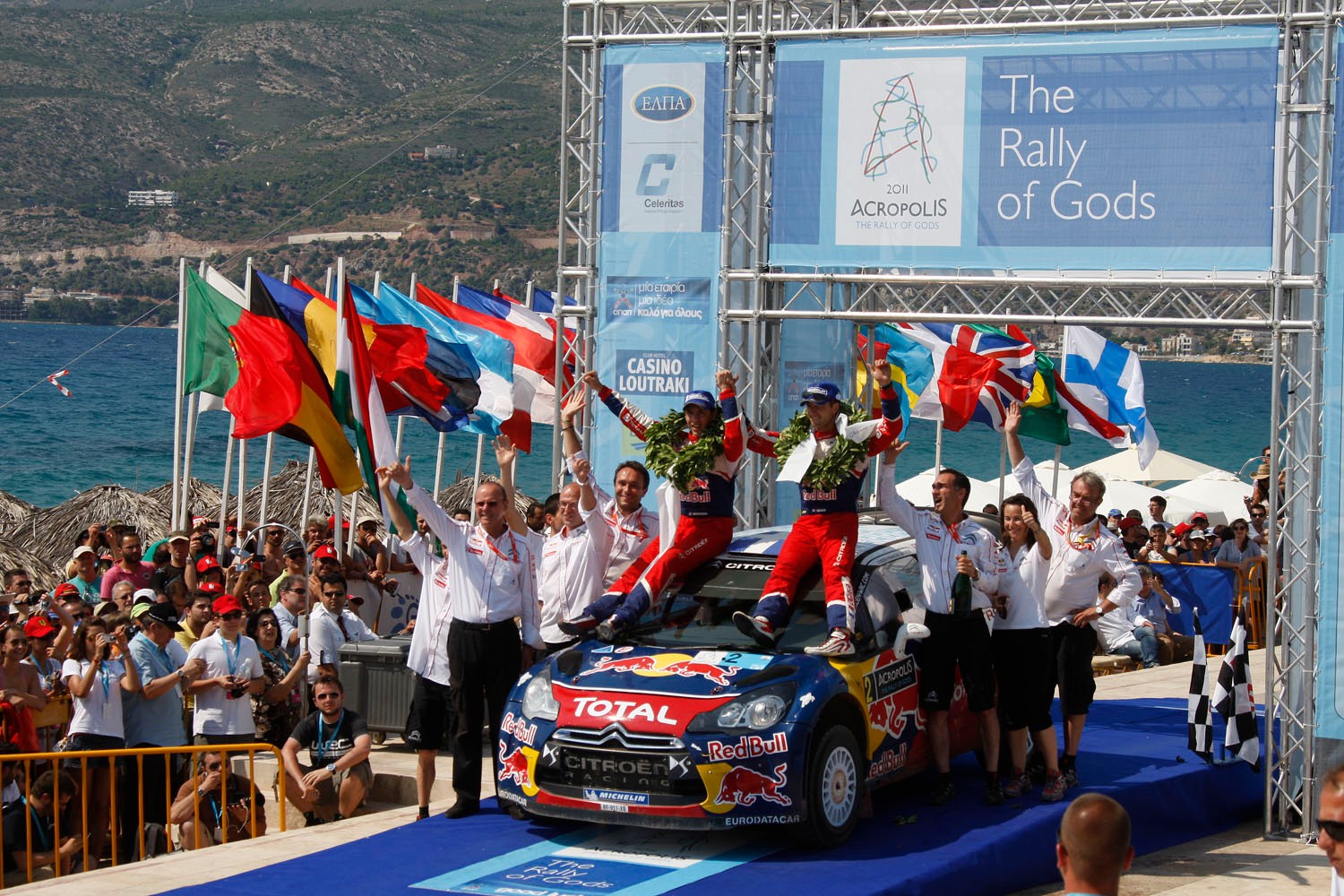 Rajd Grecji 2011: kolejny dublet Citroëna DS3 WRC