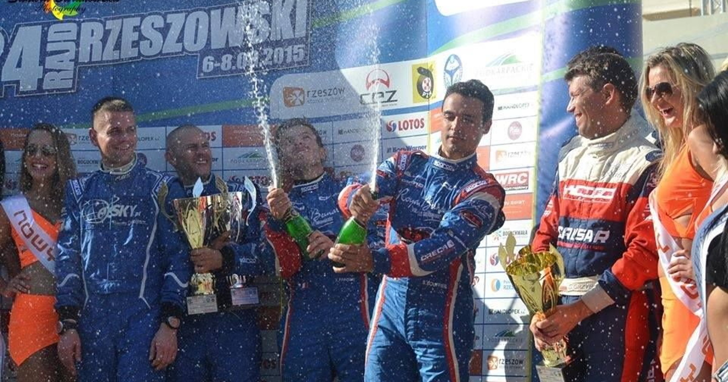 Rajd Rzeszowski 2015 - podium