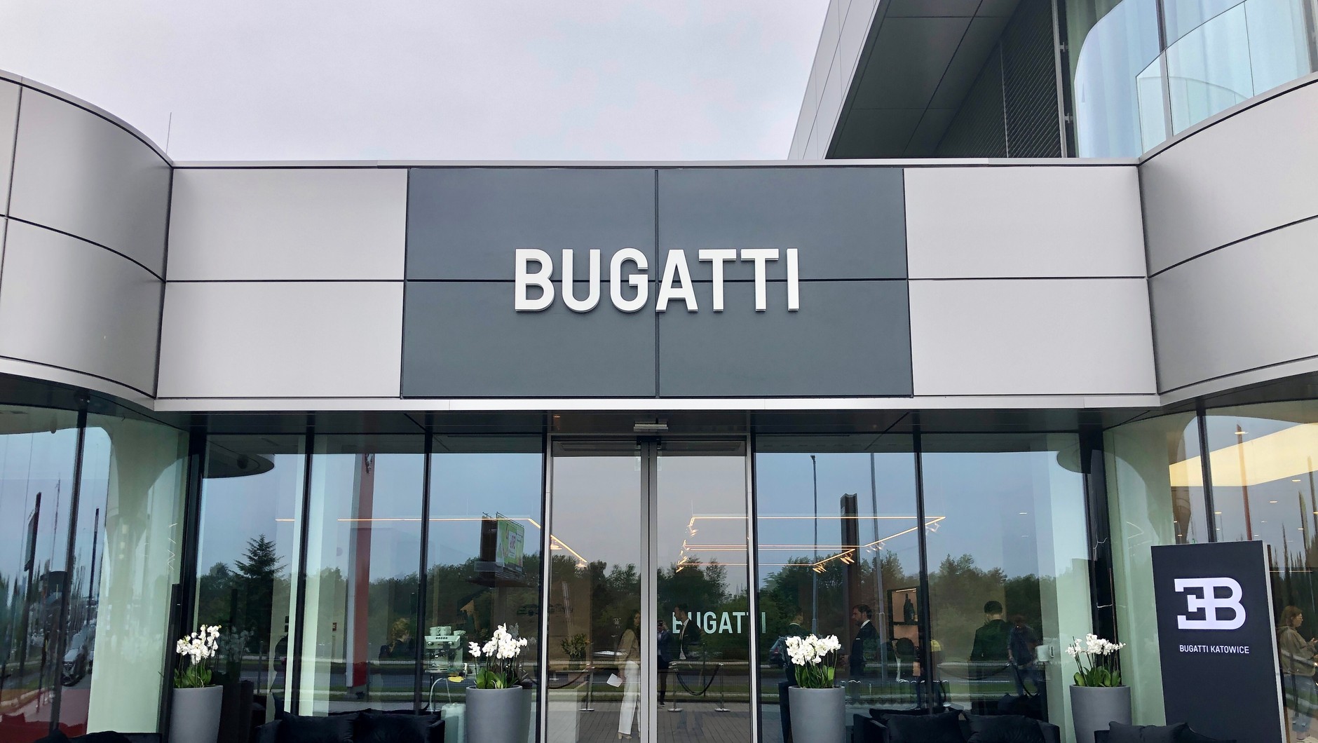 Otwarcie salonu Bugatti w Katowicach
