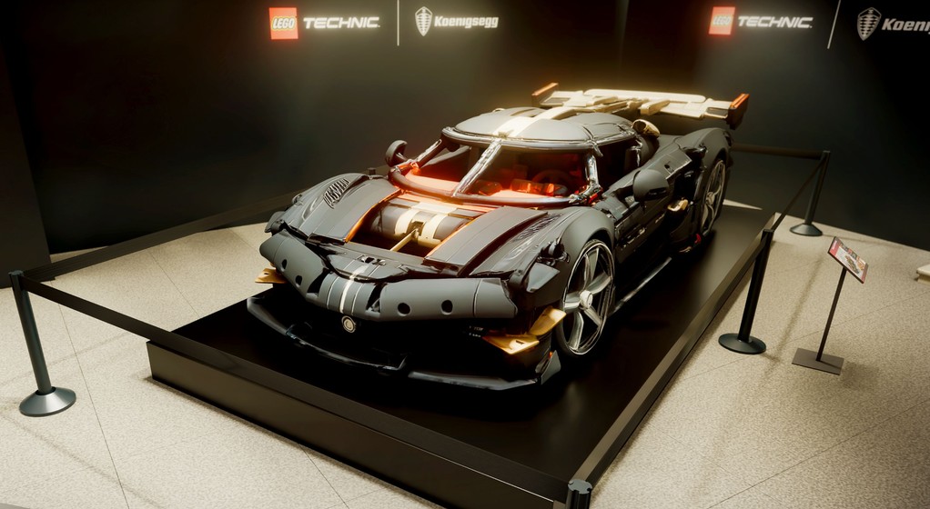 Koenigsegg Sadair's Spear z LEGO w skali 1:1