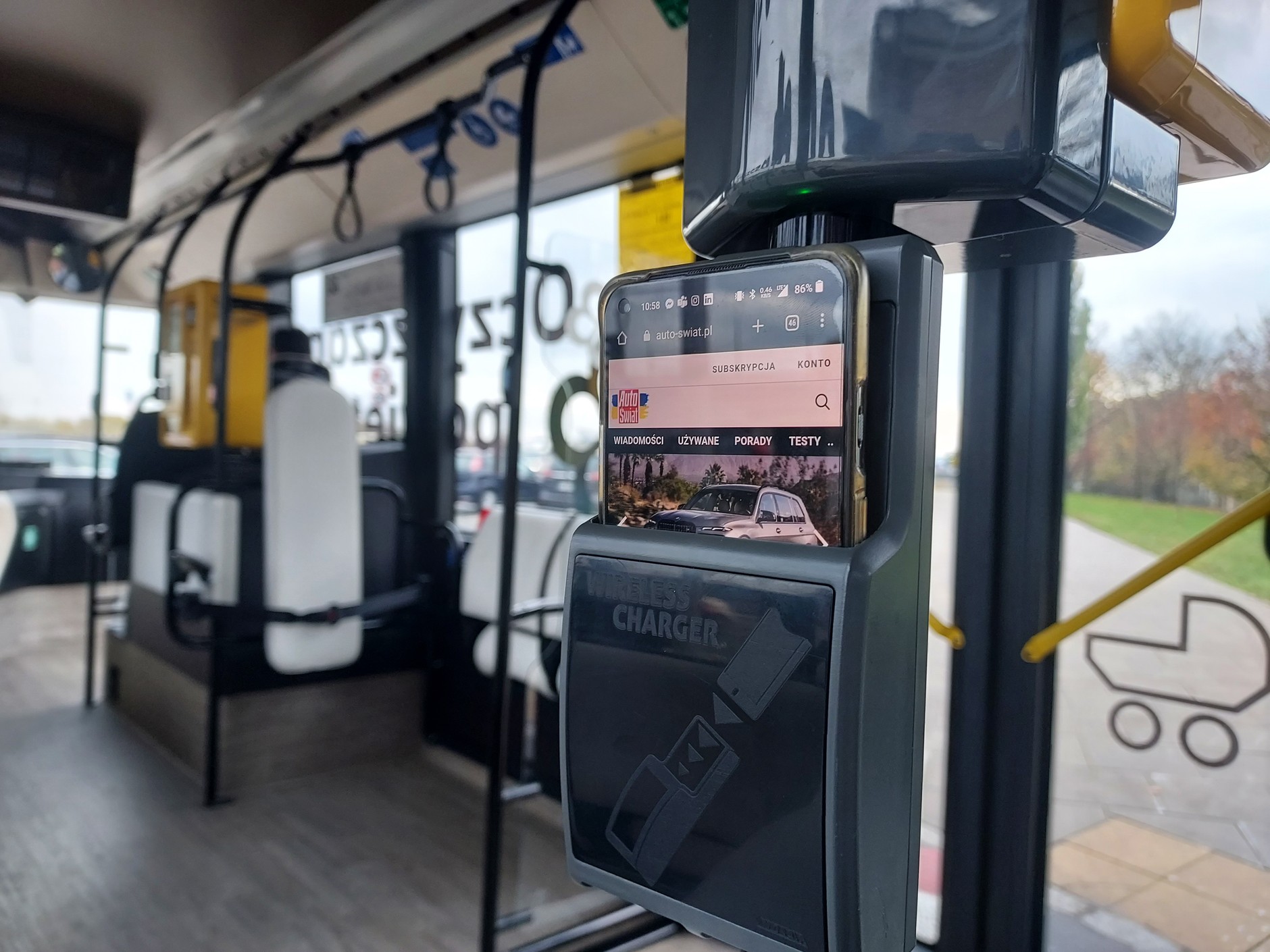 Pierwsza jazda NesoBusem