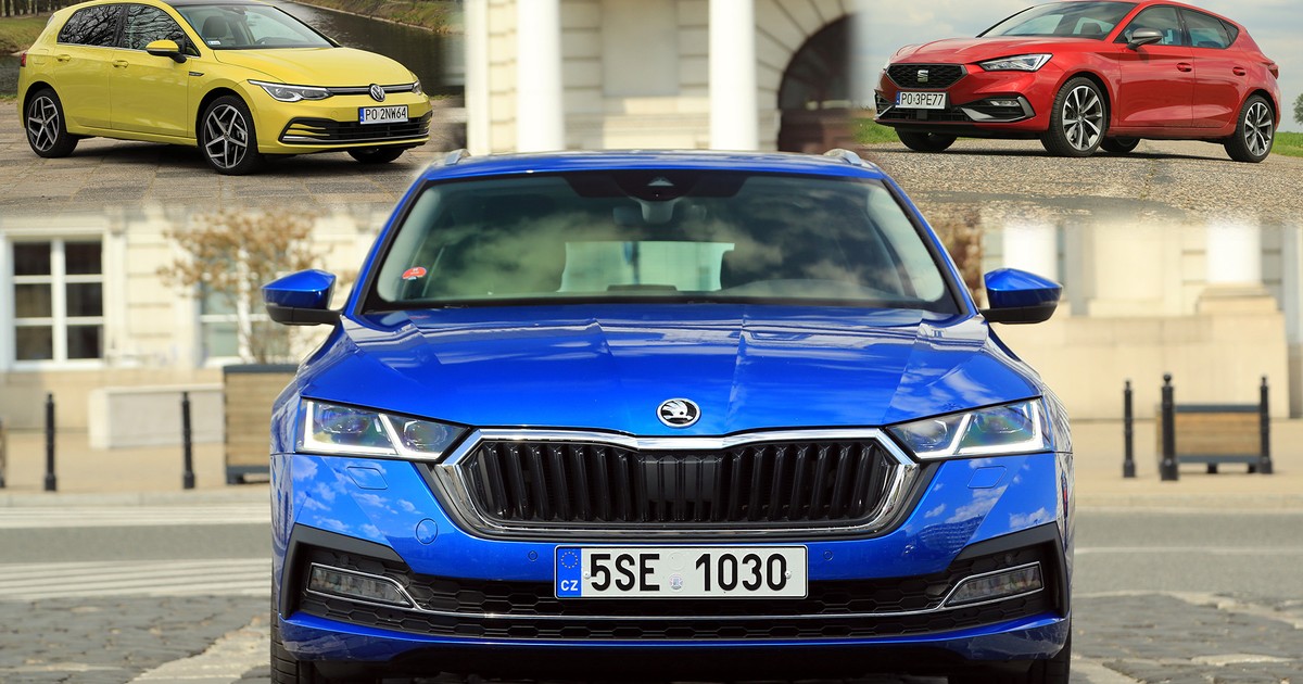 Seat Leon, Skoda Octavia, Volkswagen Golf – porównanie