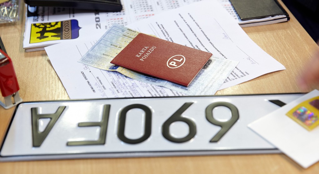 Rejestracja samochodu