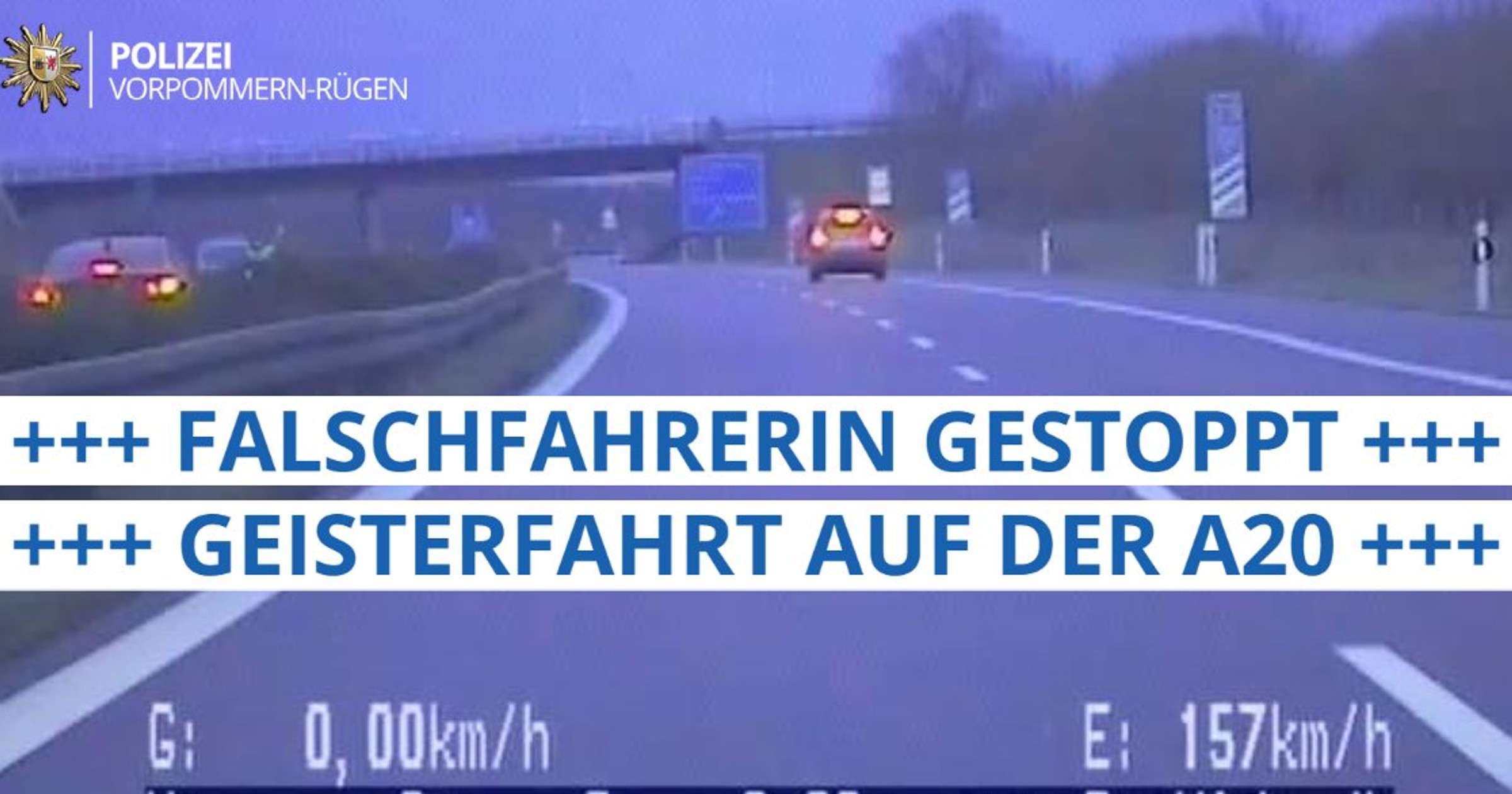 Polka pędziła niemiecką autostradą pod prąd. Zatrzymała ją kolczatka