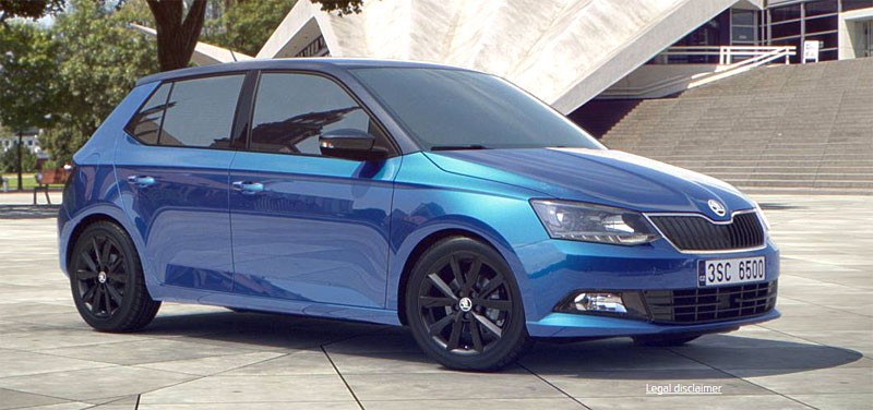 Skoda Fabia III – wszystkie barwy nadwozia