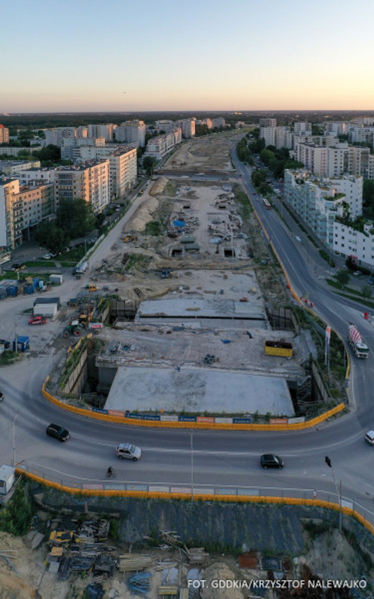 Jak idą prace na Południowej Obwodnicy Warszawy?