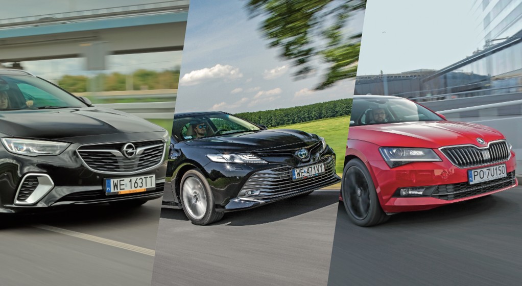 Opel Insignia, Toyota Camry i Skoda Superb