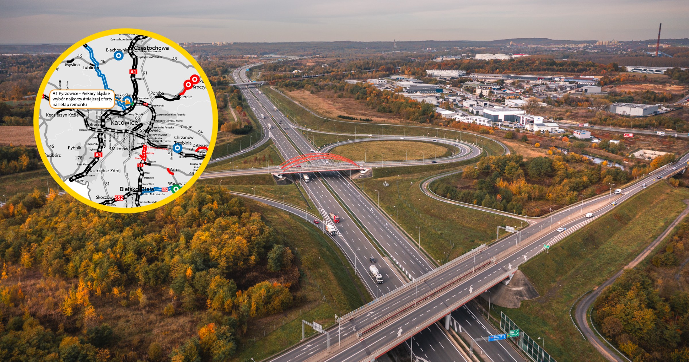 Wiemy, kto wyrówna pierwsze fale na A1