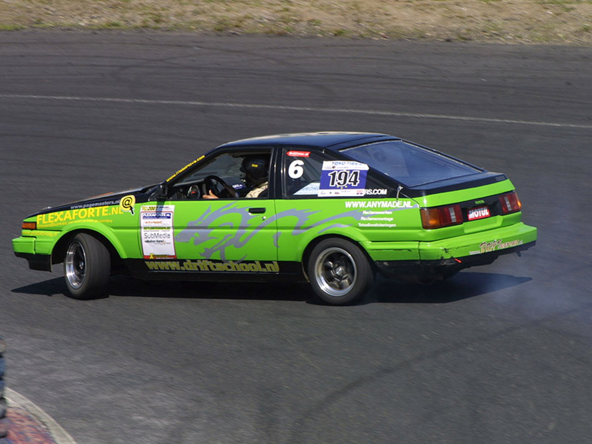 King of Europe Drift 2007: jazda bokiem (fotogaleria)