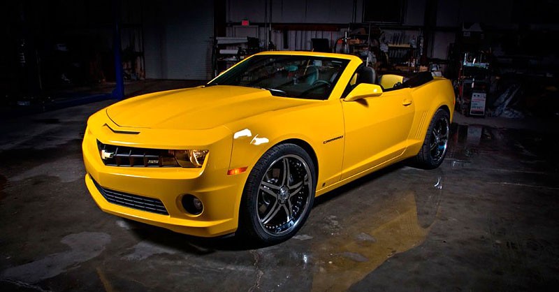 Chevrolet Camaro Cabrio – muscle car topless