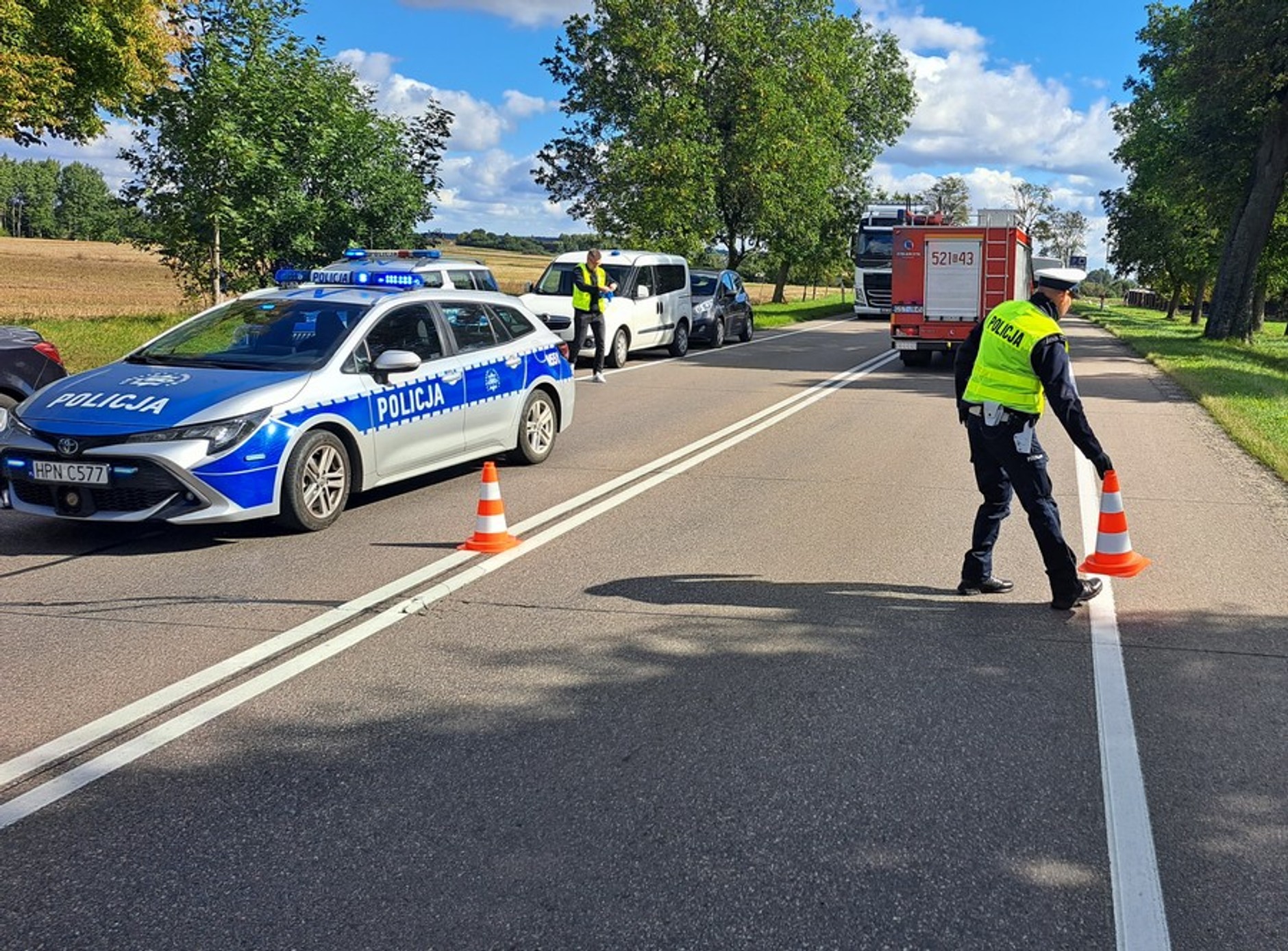 Tragiczny wypadek na DK22