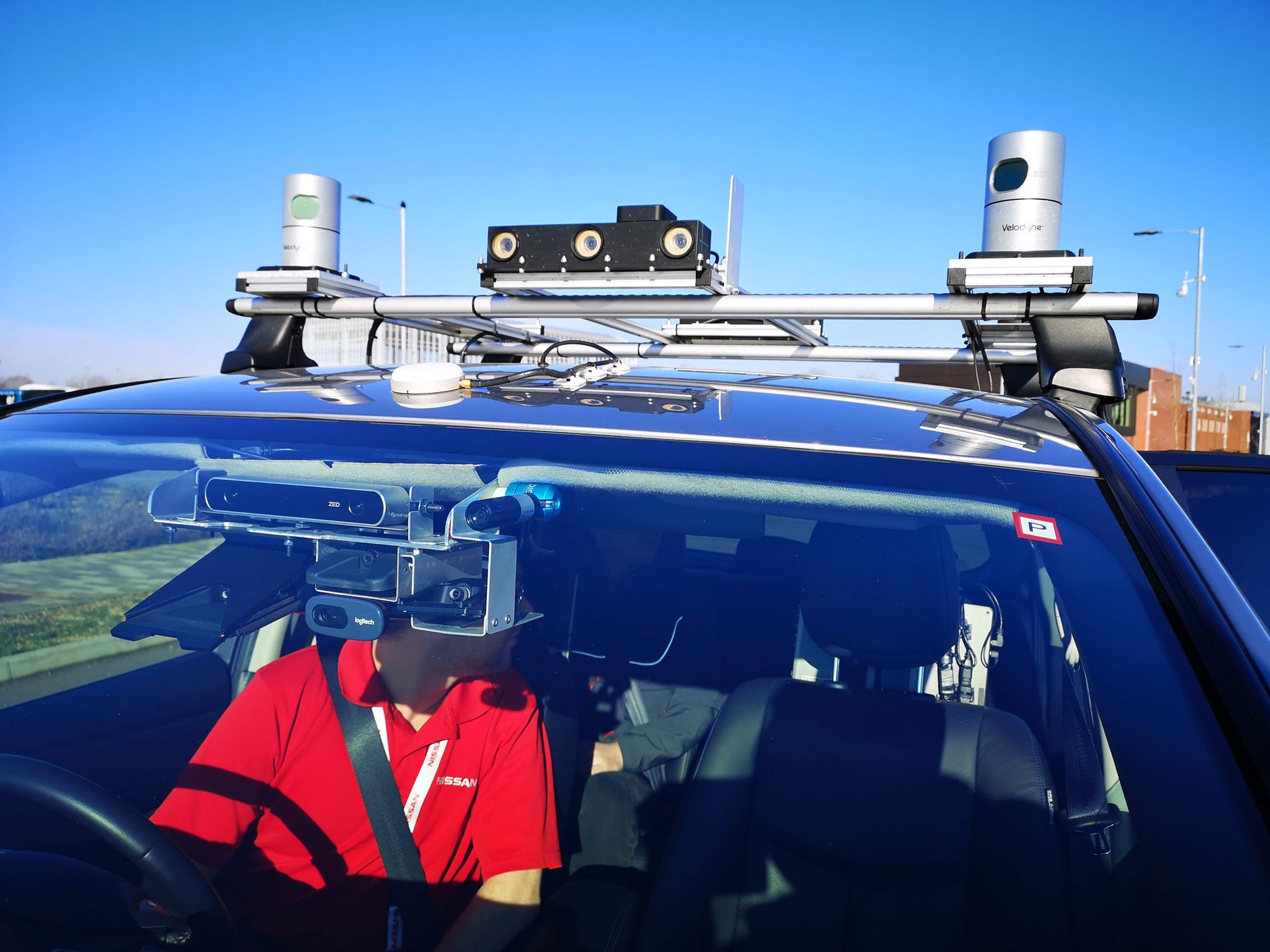 Autonomiczny Nissan Leaf na brytyjskich drogach