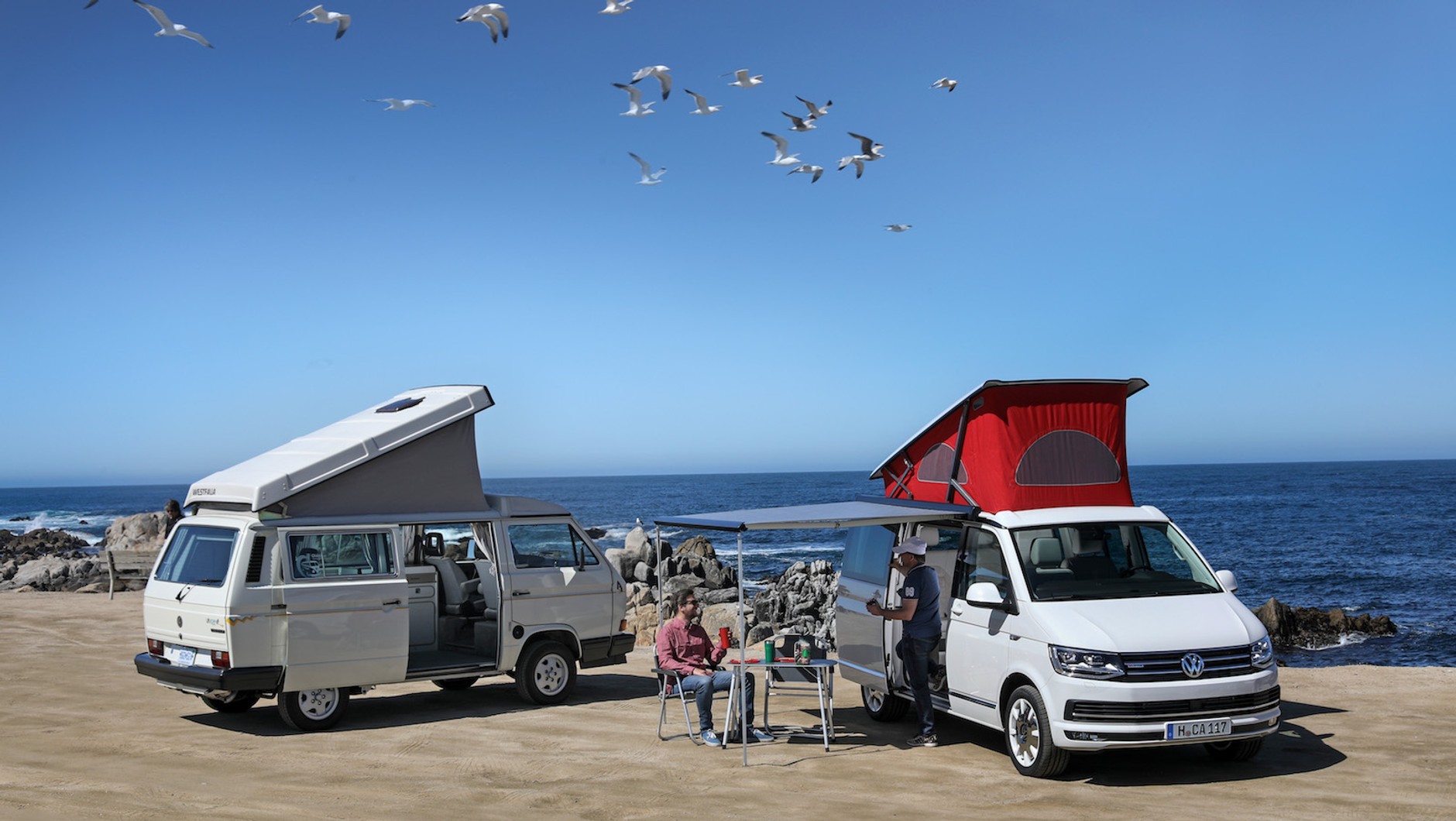 Volkswagenem California po Kalifornii