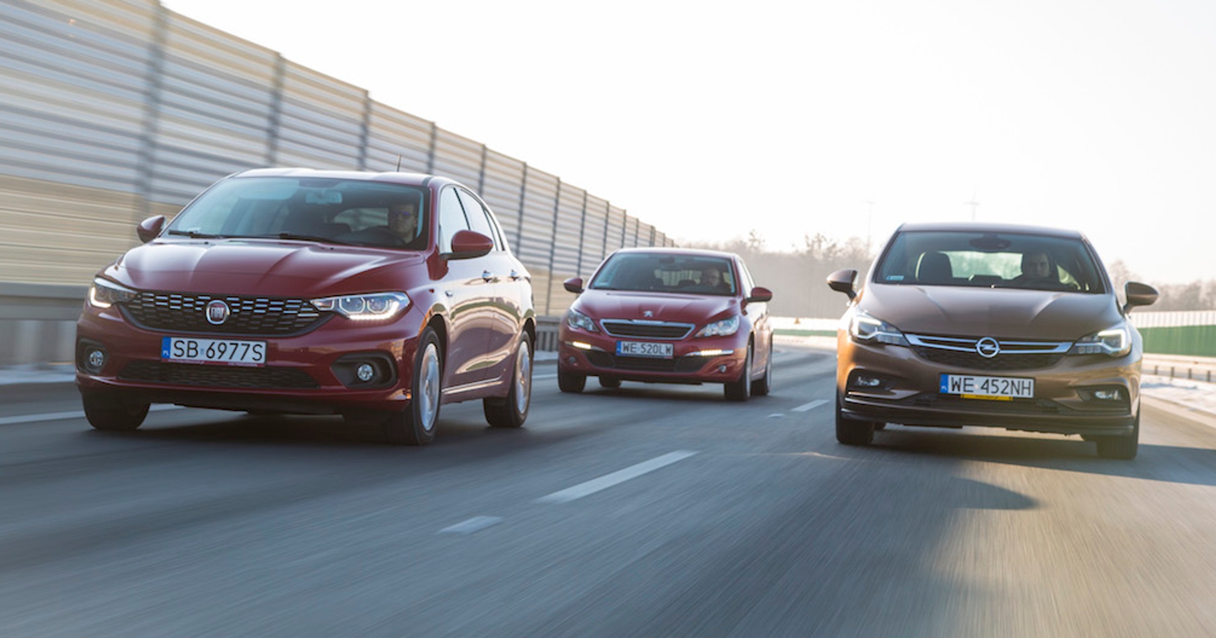 Fiat Tipo kontra Opel Astra i Peugeot 308