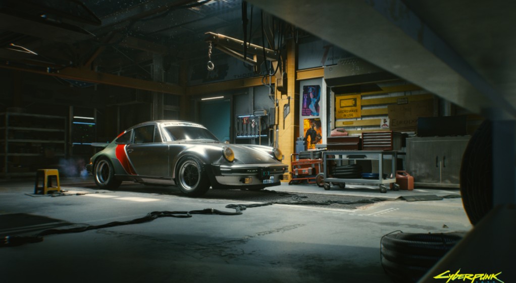 Cyberpunk 2077: Porsche 911 Turbo Johnny'ego Silverhanda