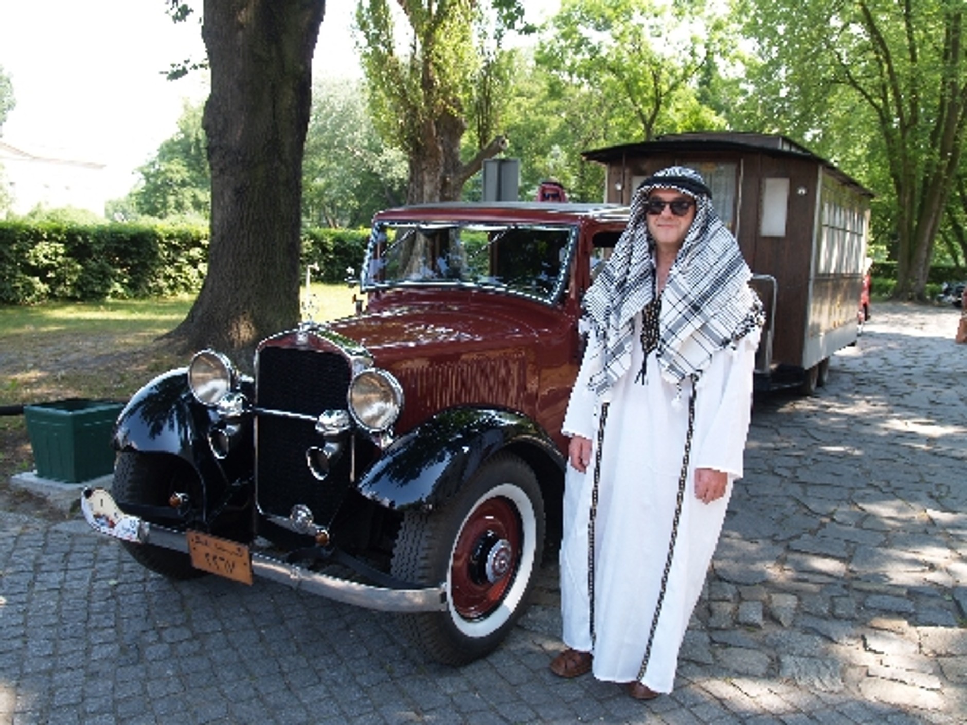 Zlot zabytkowych Mercedesów w Lesznie 8-10 czerwiec