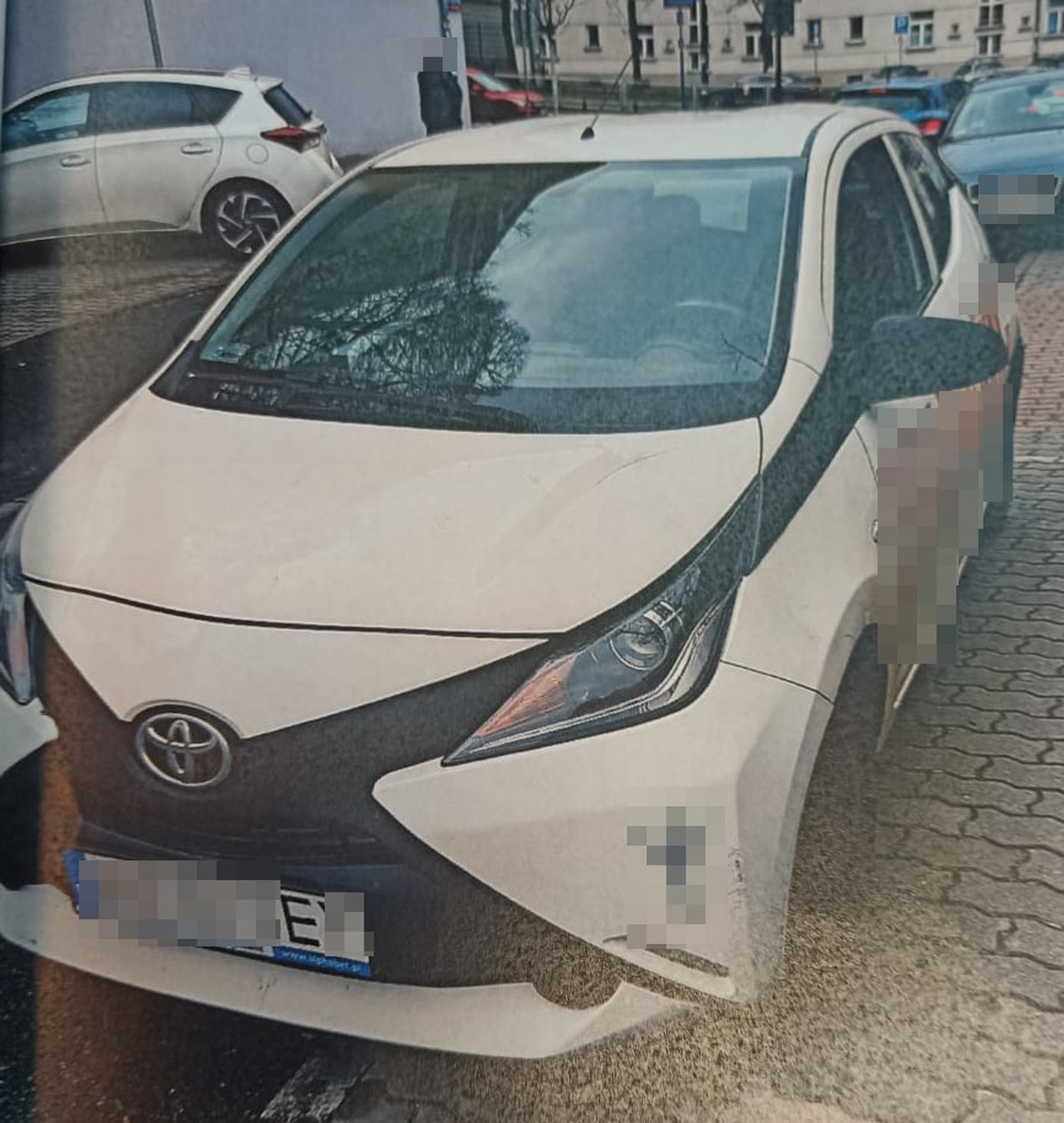 Przerobił tablicę rejestracyjną