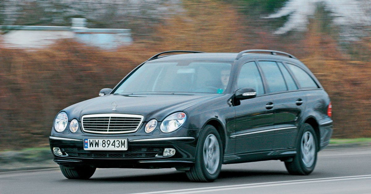 Mercedes W211 - tani w zakupie, ale drogi podczas napraw