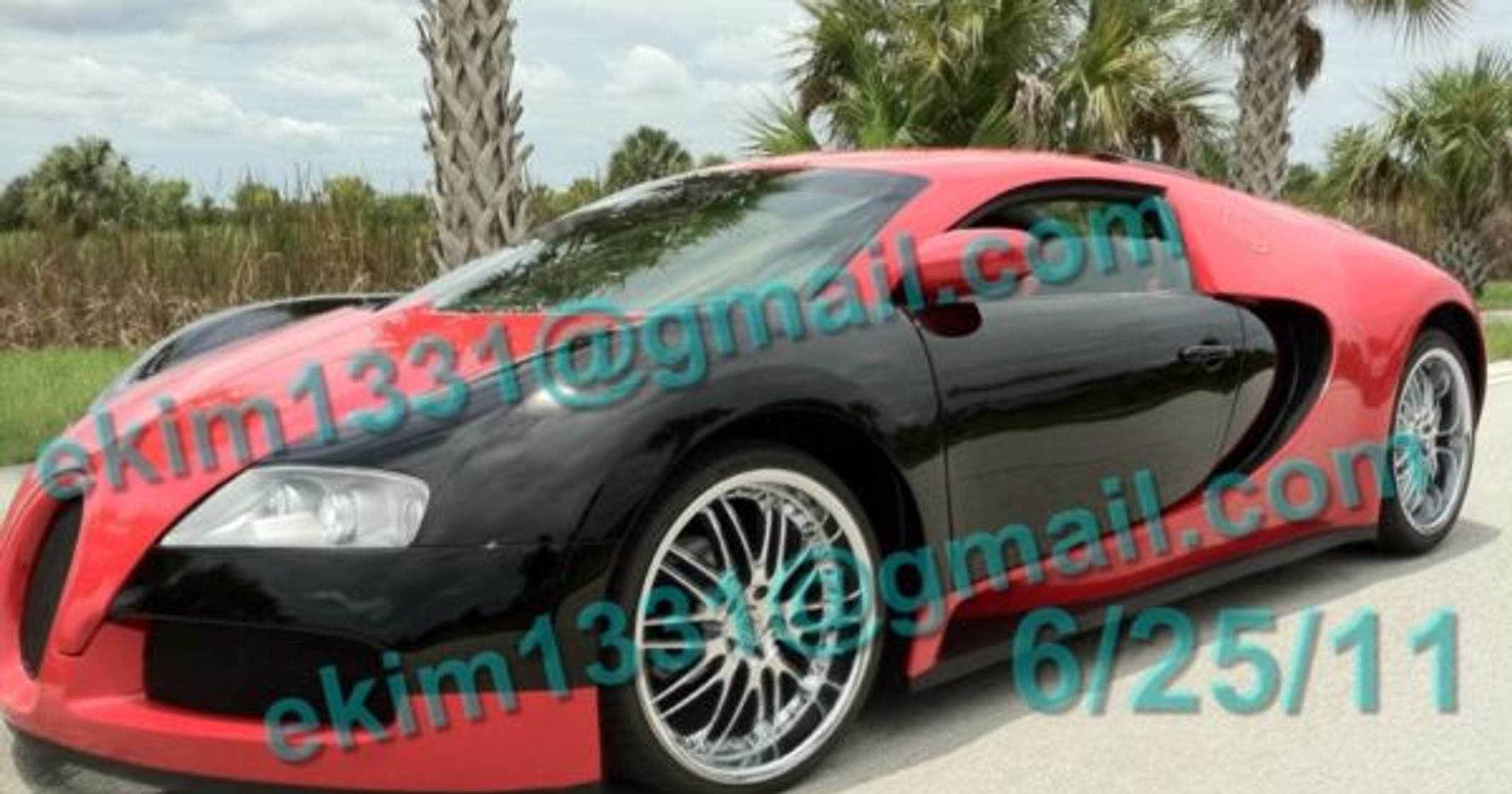 Bugatti Veyron przerobiony z Forda Cougar
