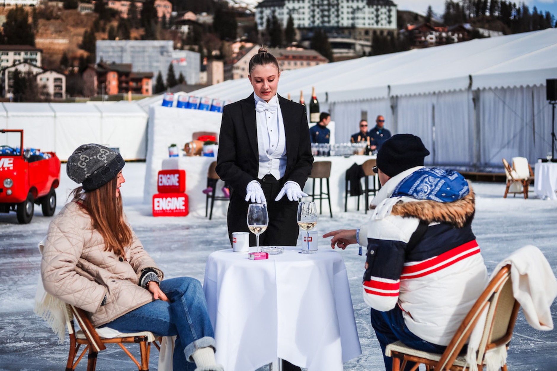 Klasyki na lodzie w St. Motitz