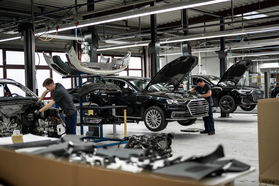 Audi ponownie wykorzysta elementy samochodów do produkcji nowych aut