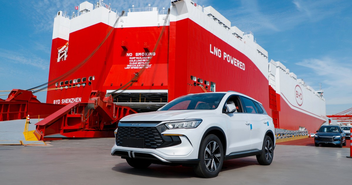 Nowy samochodowiec BYD Shenzhen