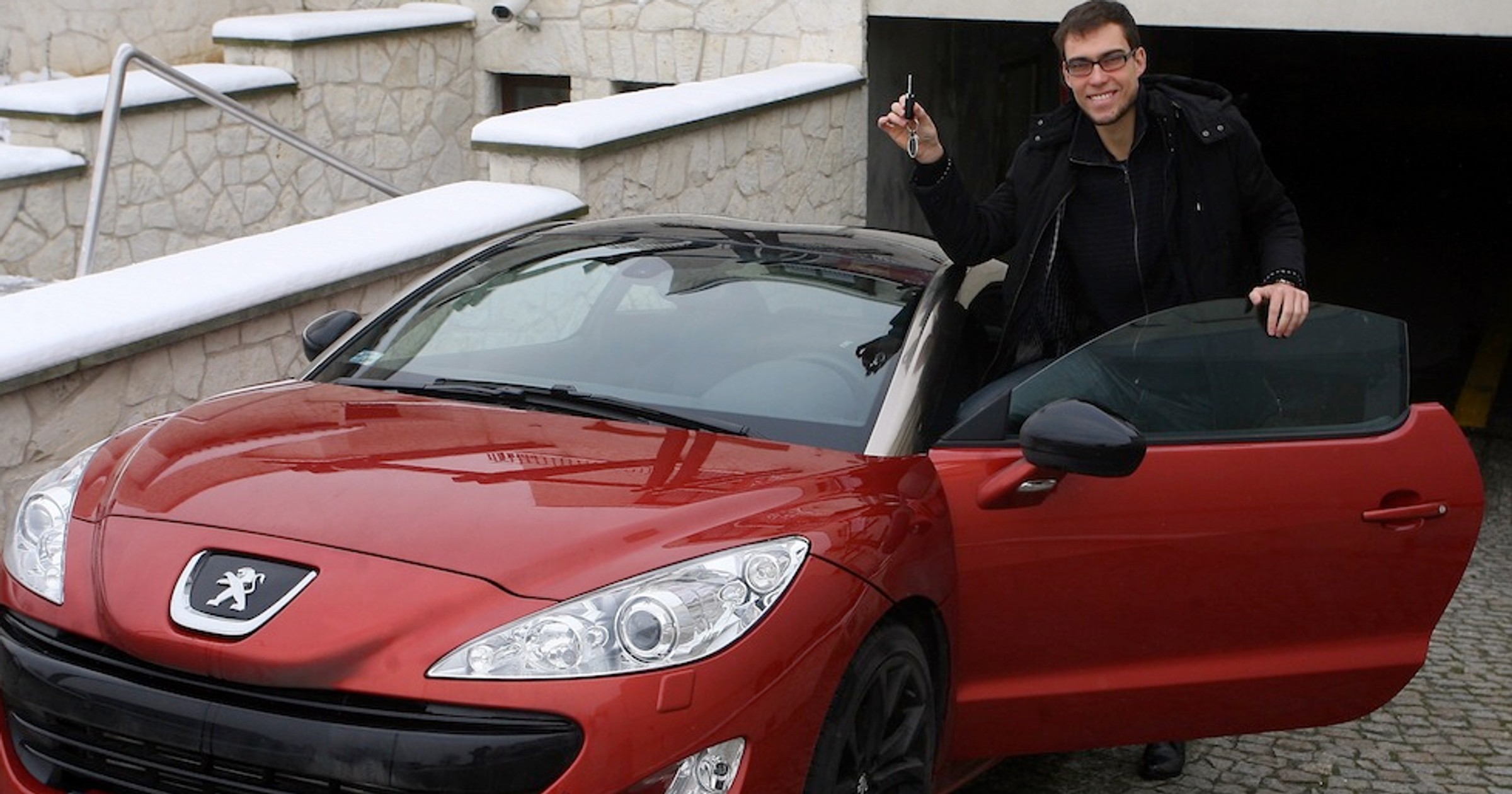 Peugeot wspiera Jerzego Janowicza 