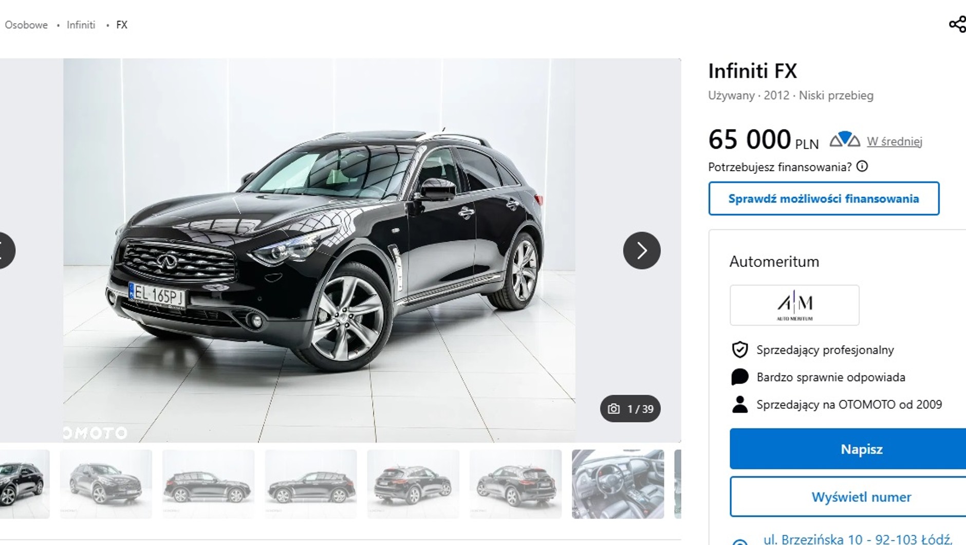 Infiniti FX