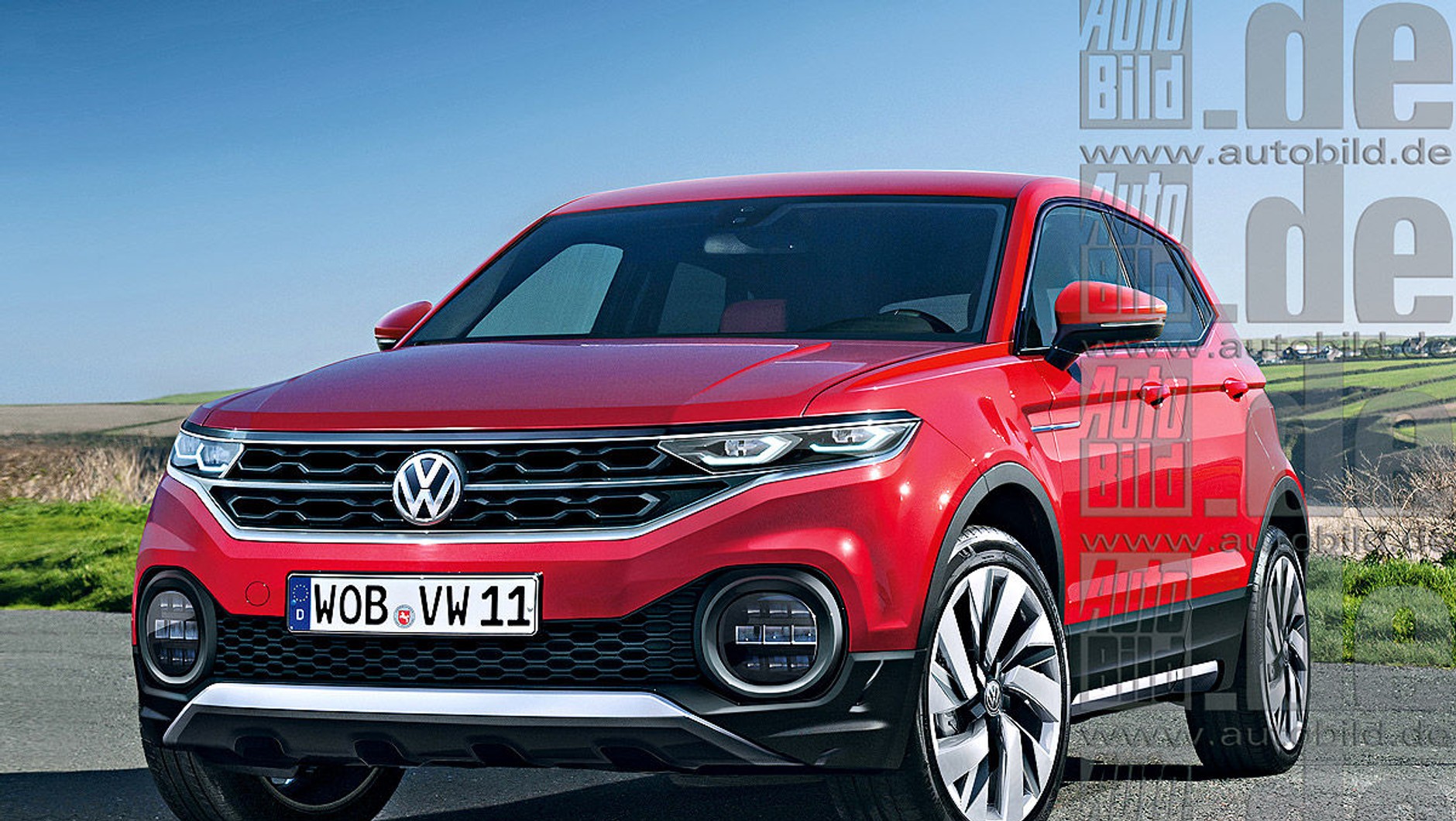 Volkswagen T-ROC - wizualizacja