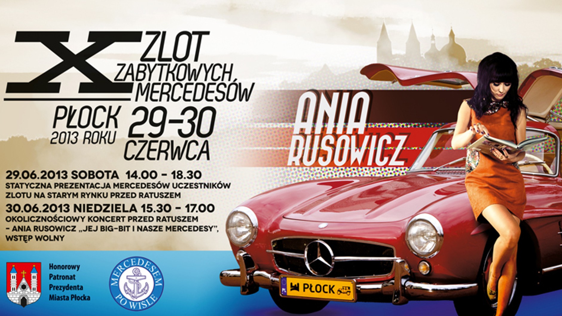 Mercedesem po Wiśle 2013