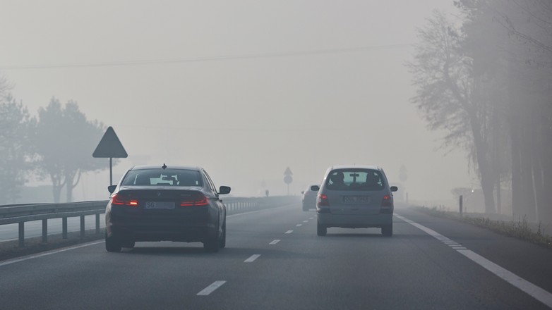 Tylne światła przeciwmgielne