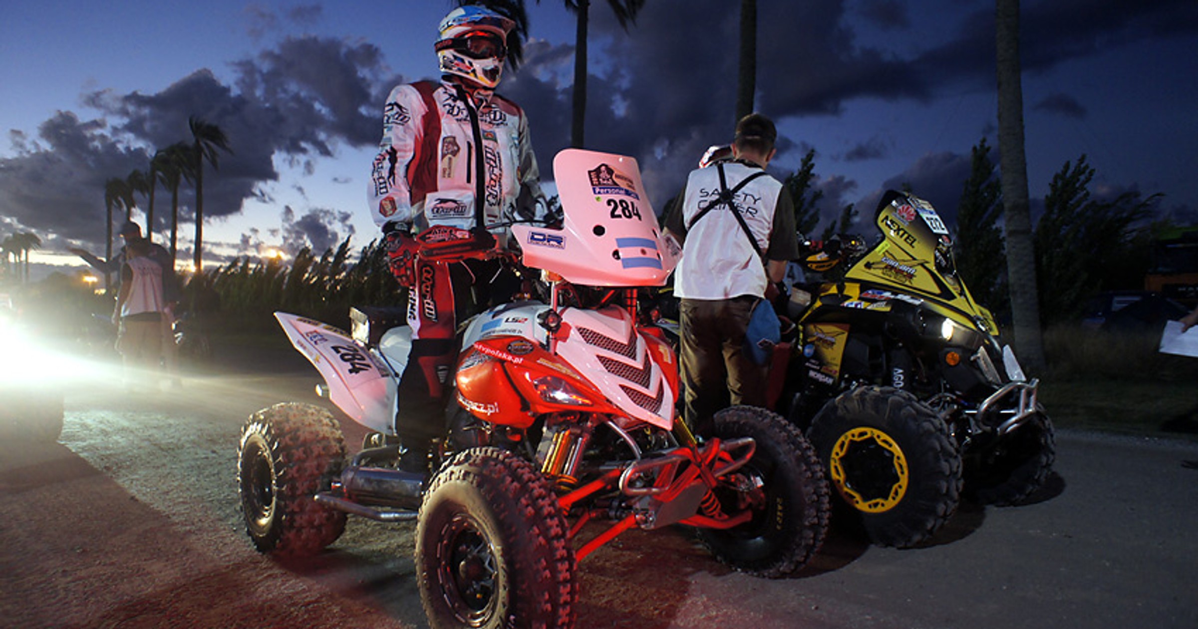 Wypadek Sonika podczas Rajdu Dakar 2011 (wideo)