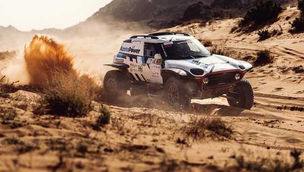 Hołowczyc i Kurzeja na podium w rajdzie Saudi Baja 2023