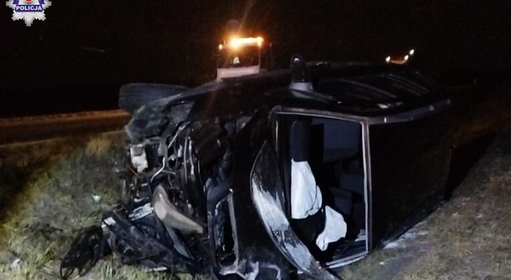 Zderzenie na drodze wojewódzkiej nr 747 w Kolonii Łaziska (11 stycznia 2025 r.)