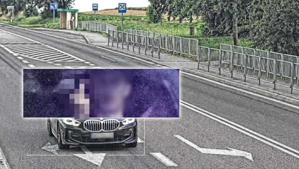 Deportacja i 30 tys. zł grzywny dla 19-latka z BMW. Za to, co robił na zdjęciach z fotoradaru