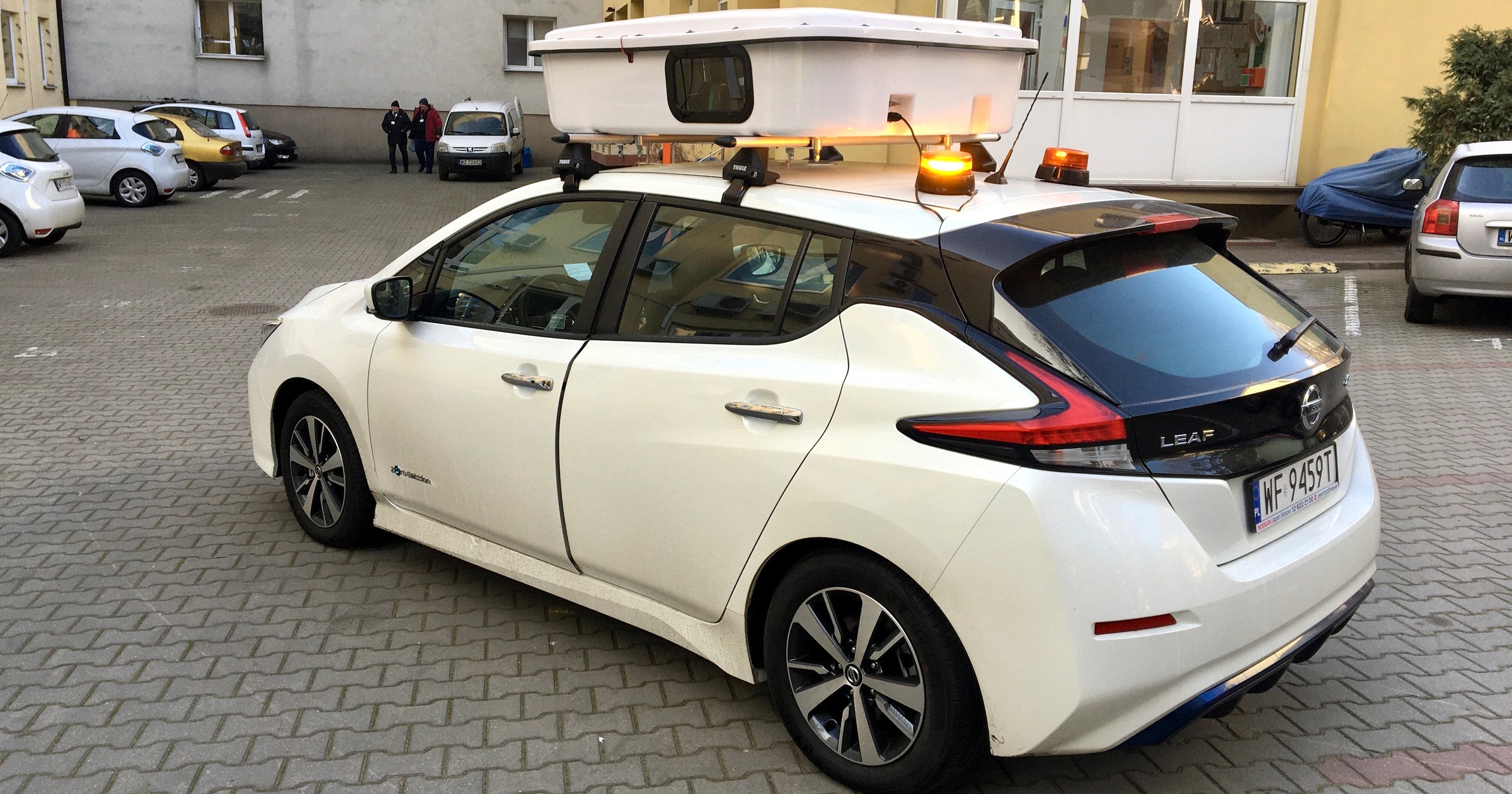 Samochód do automatycznej kontroli opłat parkingowych