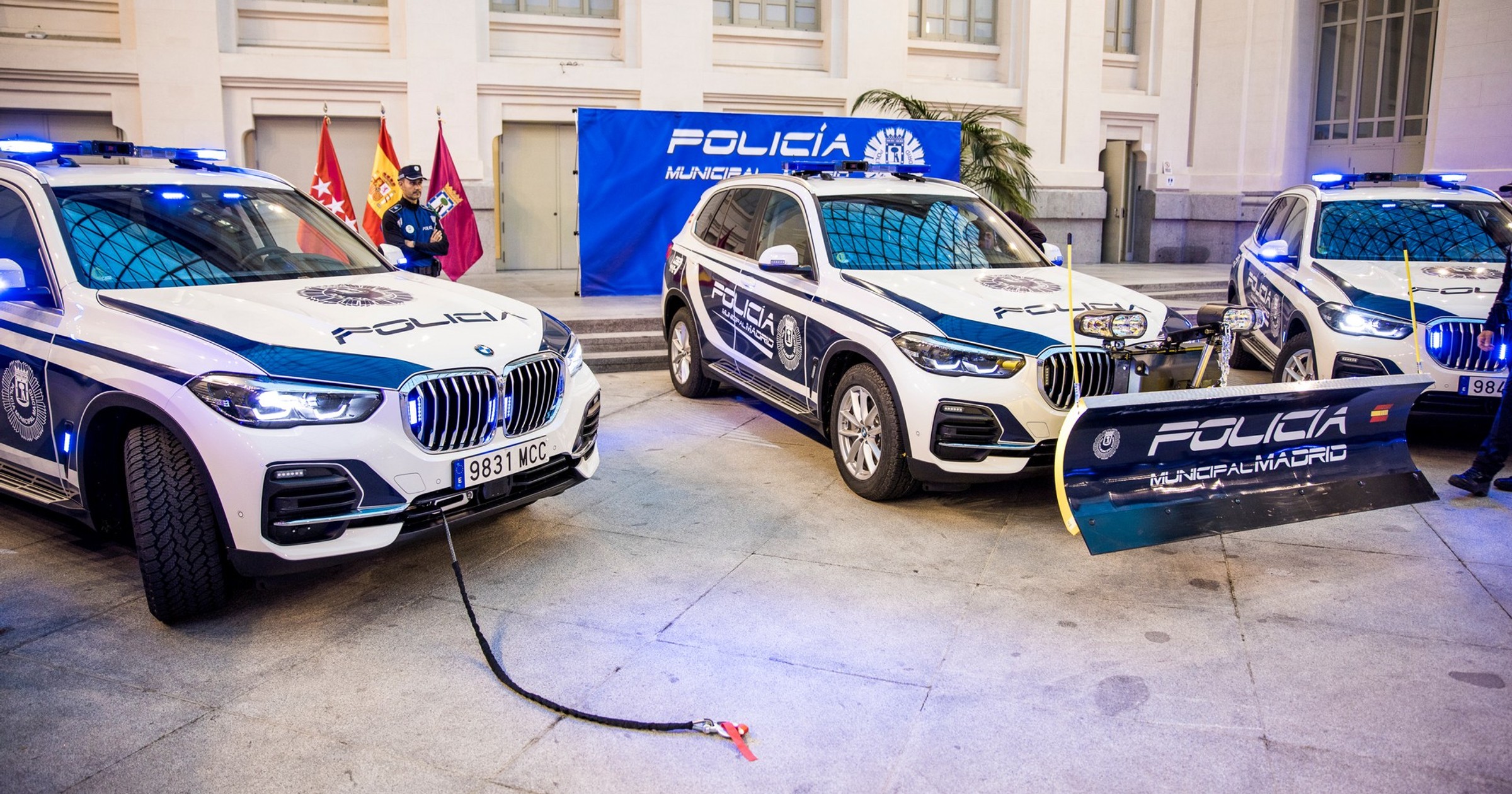 Nowe radiowozy hiszpańskiej policji miejskiej
