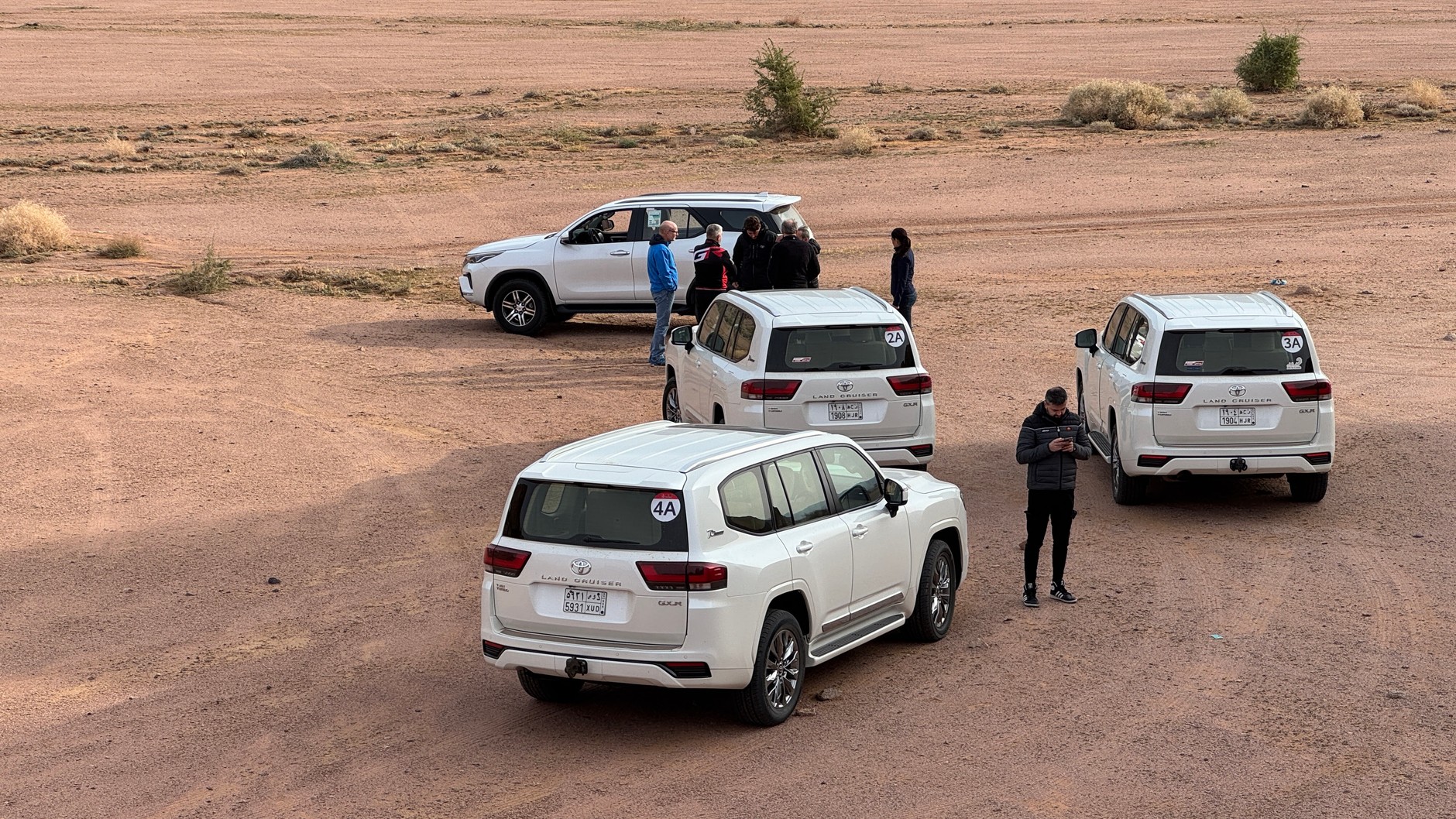 Toyota Land Cruiser 300 w Arabii Saudyjskiej