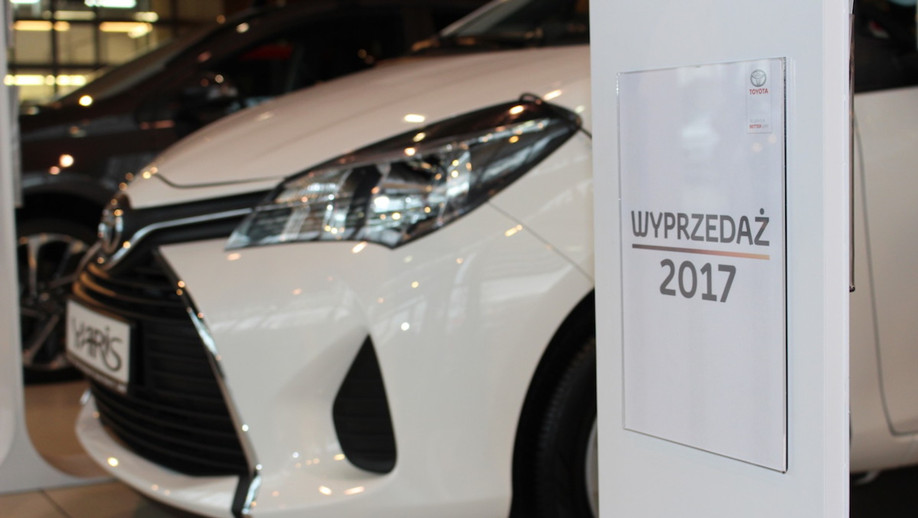 Toyota: wyprzedaż rocznika 2017