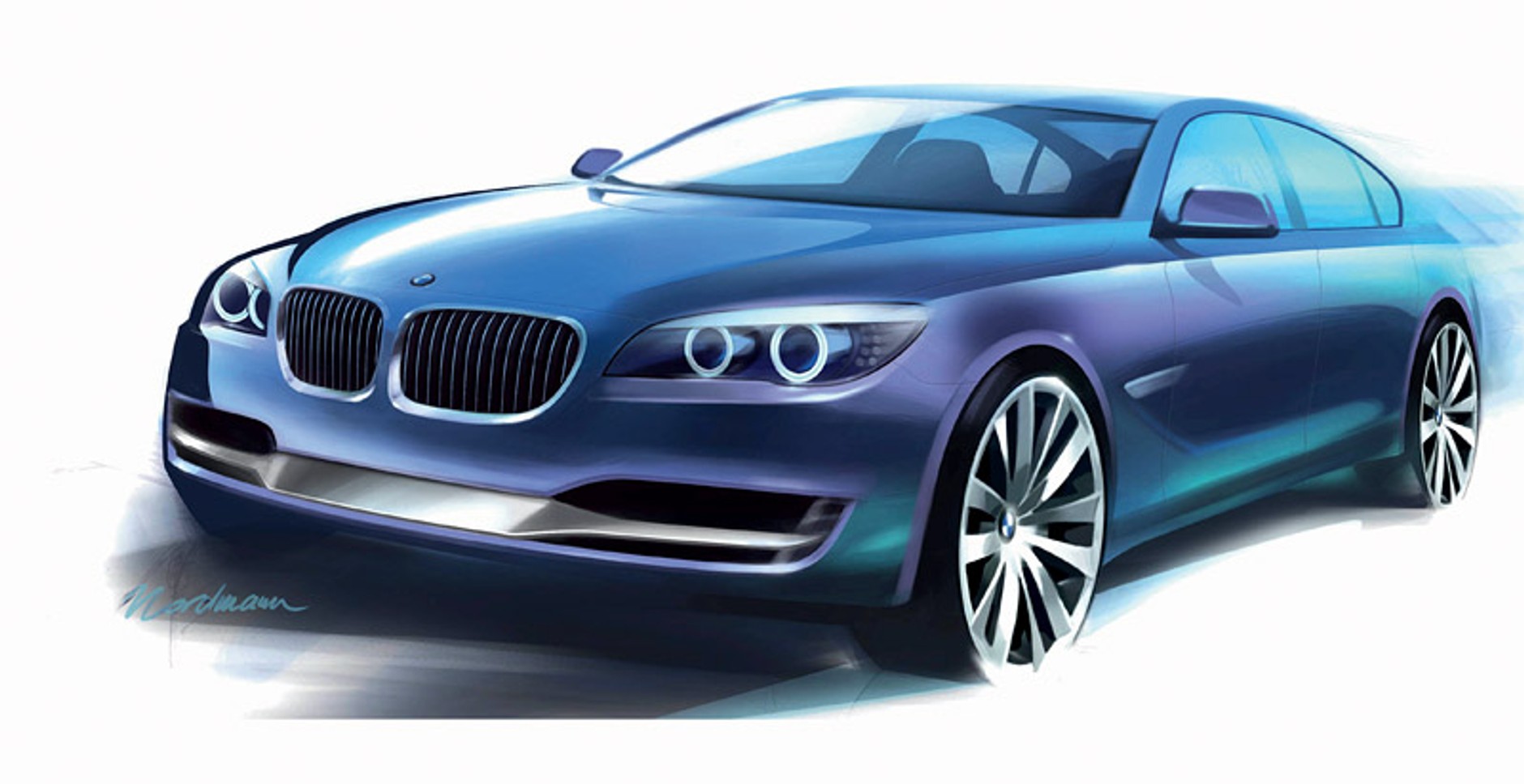 Paryż 2008: BMW 7 ActiveHybrid Concept: monachijska odpowiedź na LS 600h