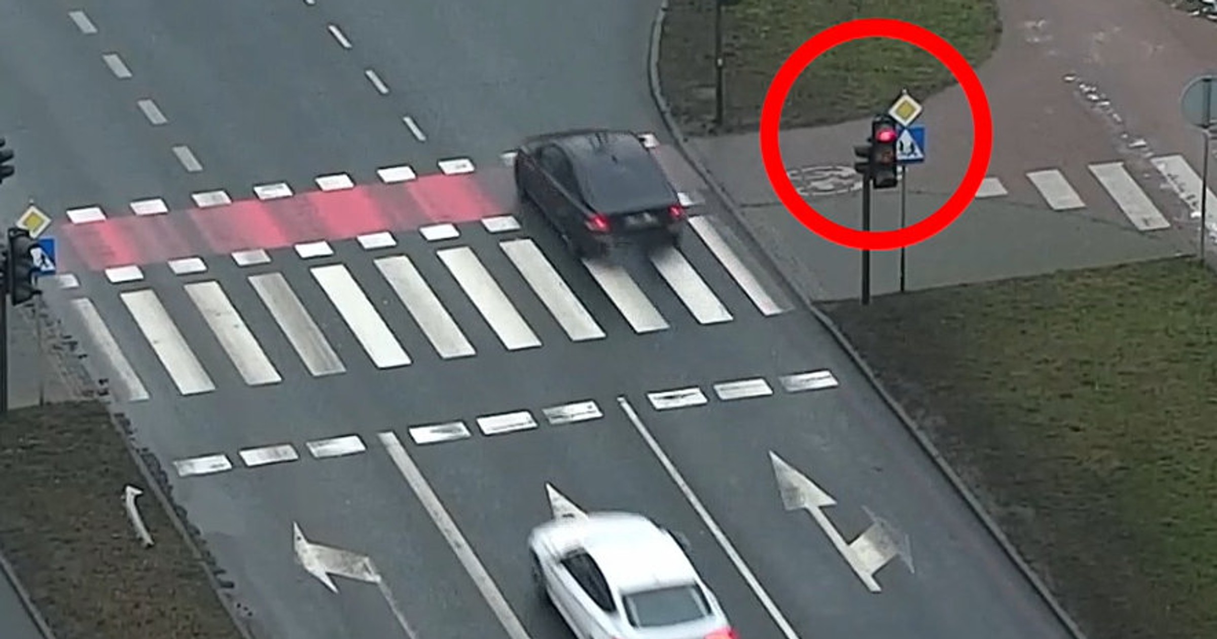 Bydgoska policja pokazała nagranie z drona