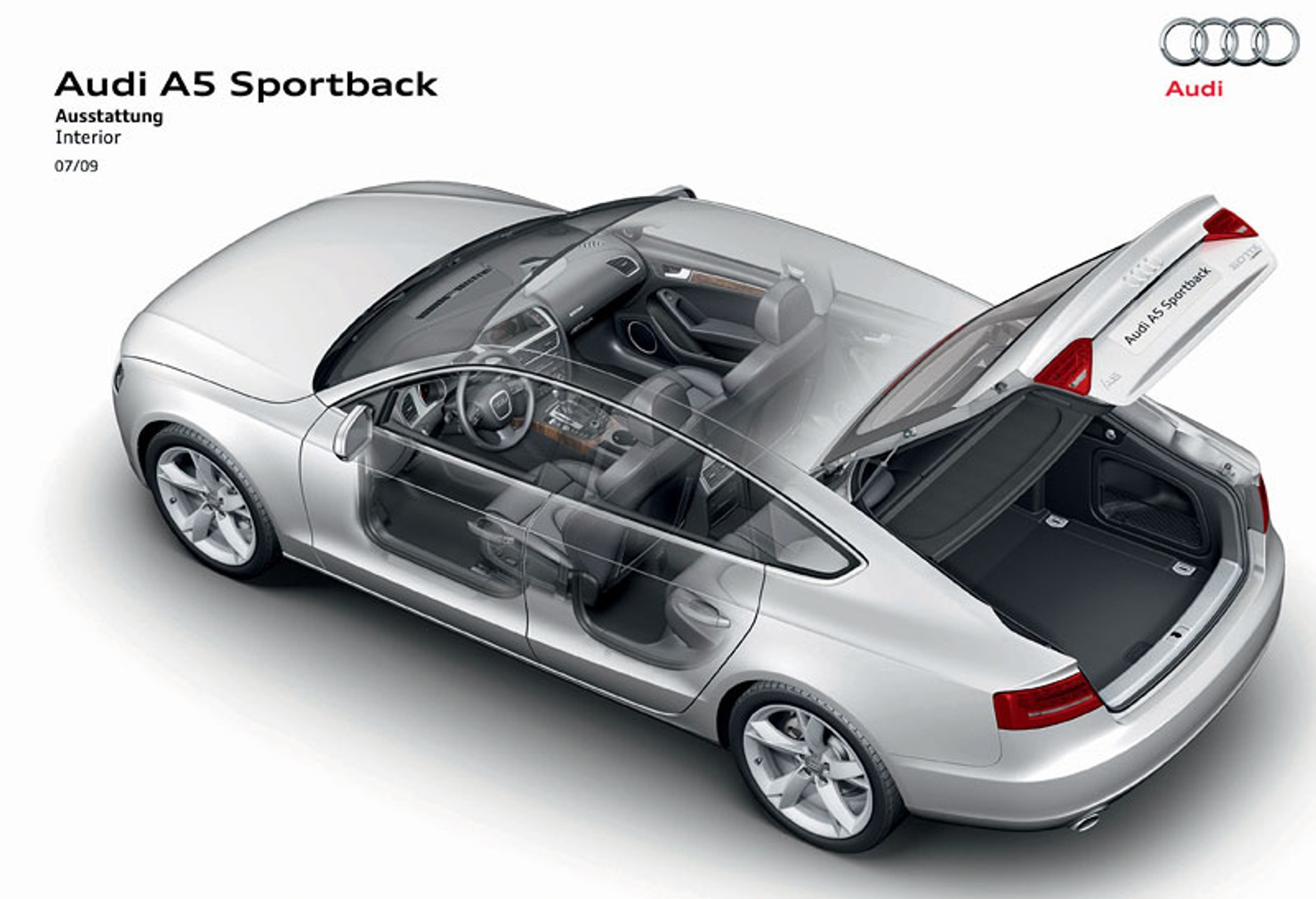 Audi A5 Sportback: Avant(gardowy) liftback już oficjalnie (fotogaleria)