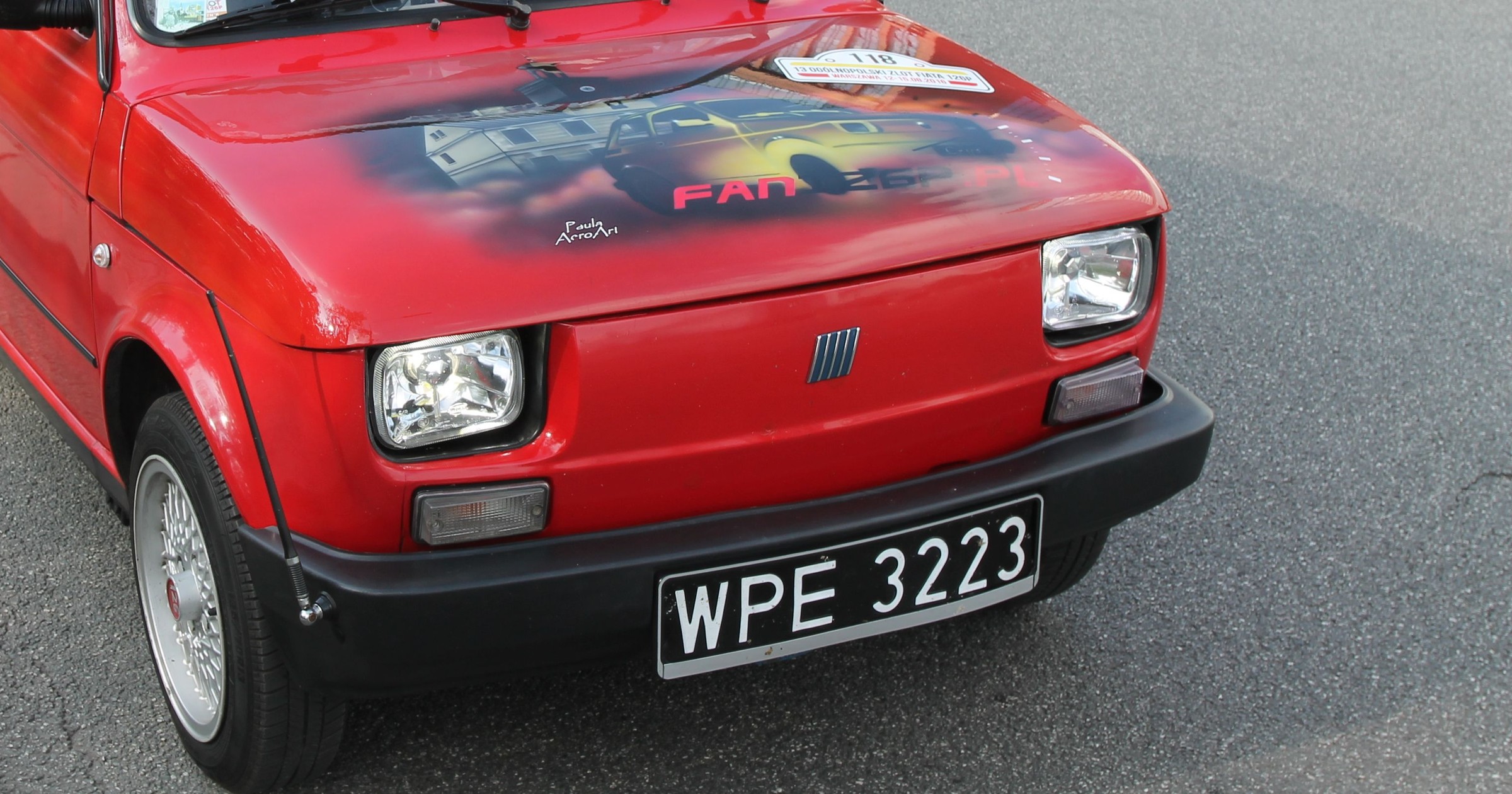 13 Ogólnopolski Zlot Fiata 126p w Warszawie