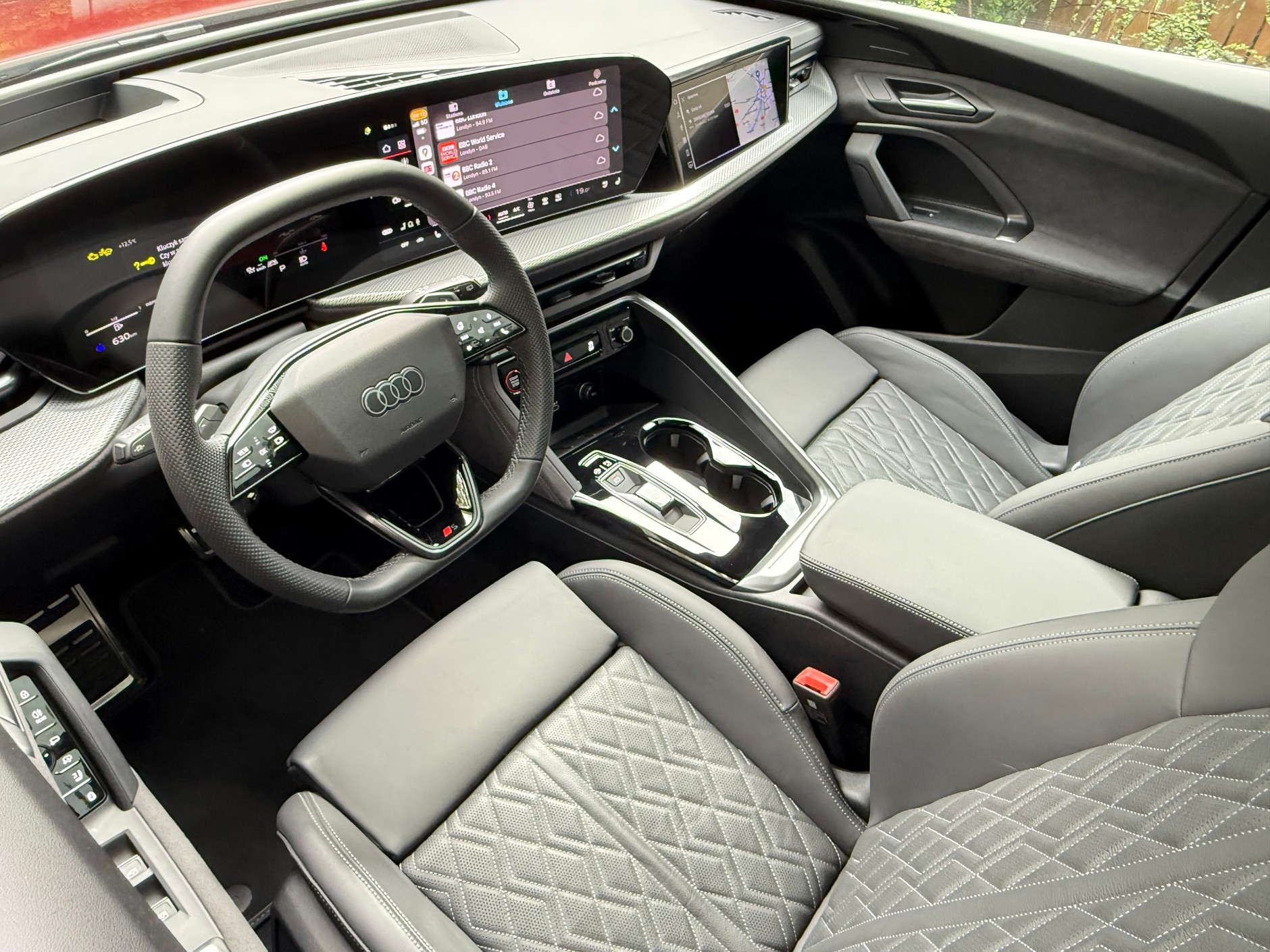 Audi SQ5 – deska rozdzielcza