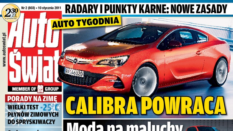 Błyskawica nabiera siły: Opel Calibra powraca