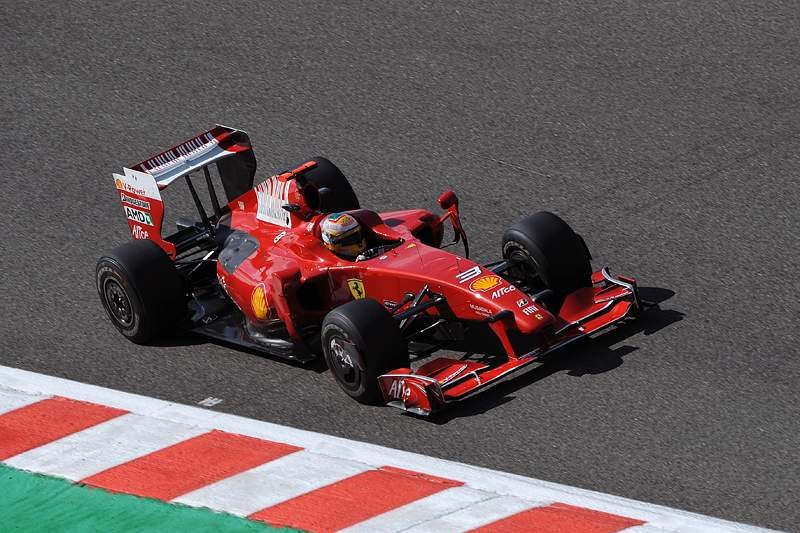 Grand Prix Belgii 2009: dwie gwiazdy wyścigu - Raikkonen i Fisichella (fotogaleria)