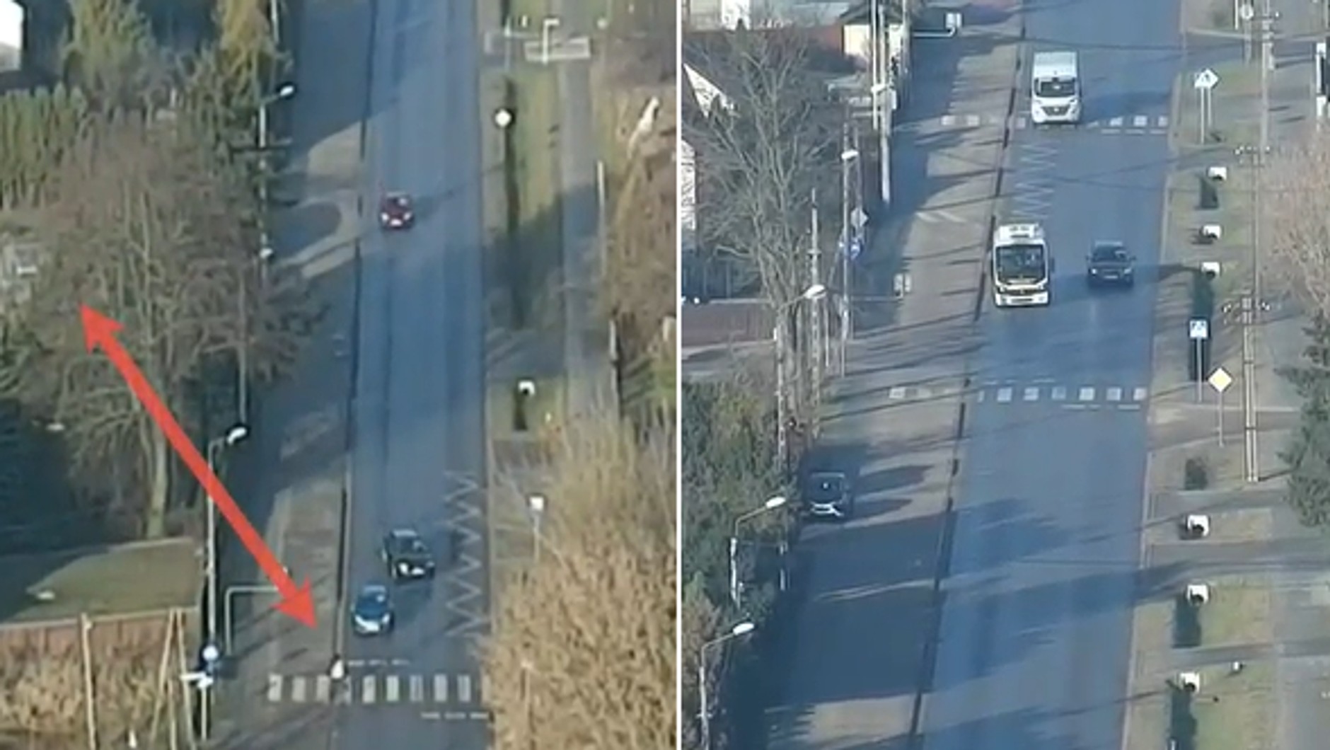 Policja z dronami łapie kierowców łamiących przepisy